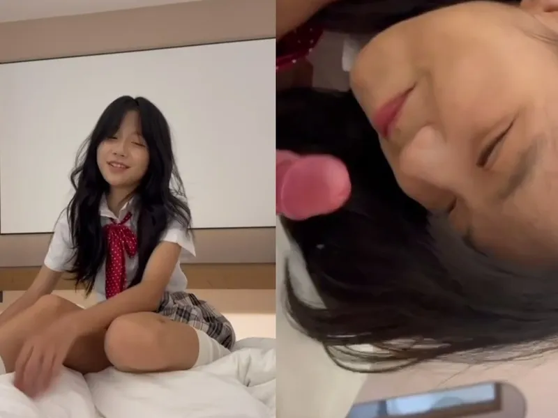 Em loli dễ thương liếm chim biến em thành con đào dâm dục p1
